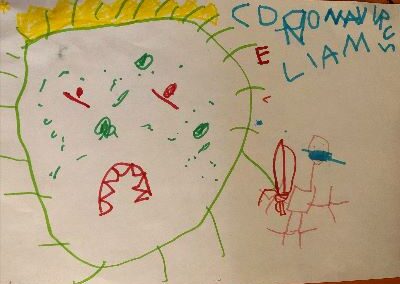 Disegno Coronavirus - Associazione Lea